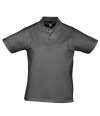 11377 Prescott SOL'S Prescott Cotton Jersey Polo Shirt Dark Grey colour image